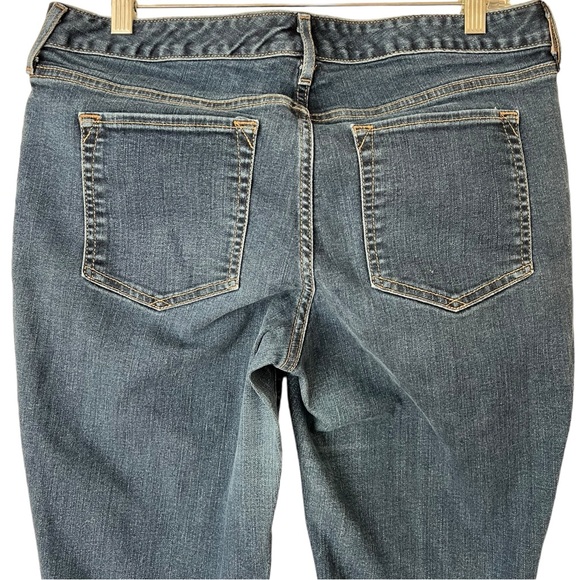 Eddie Bauer Curvy Straight Leg Specially Dyed Jeans Sz 12 - Picture 7 of 11